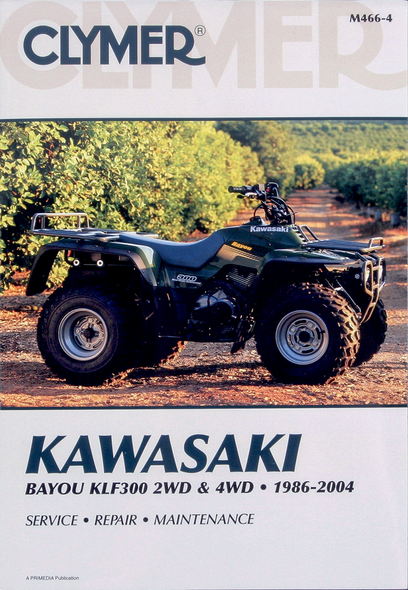 Clymer Atv Repair Manual Ù Kawasaki Cm4664