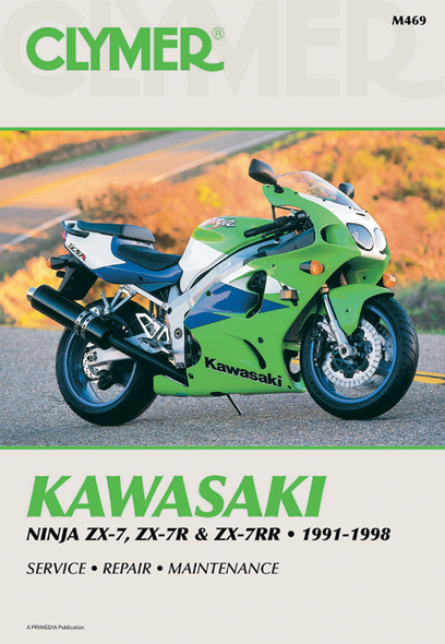 Clymer Motorcycle Repair Manual Ù Kawasaki Cm469