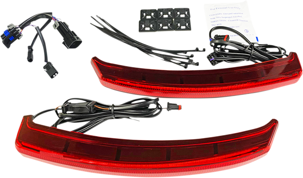 Custom Dynamics Led Saddlebag Lights Cdindbagswnr