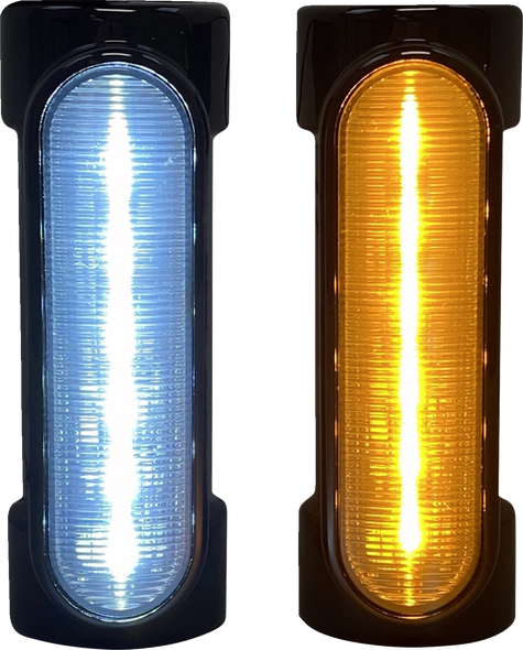 Custom Dynamics Dynamic Amber White Engine Guard Leds Universal Cdcbawunvb