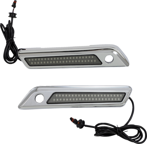 Custom Dynamics Saddlebag Latch Dual Color Accent Lights Cdsbldc4Sc