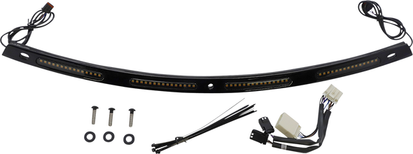 Custom Dynamics Genesis« 4 Dynamic Led Batwing Windshield Trim Cdwt2Seq05B