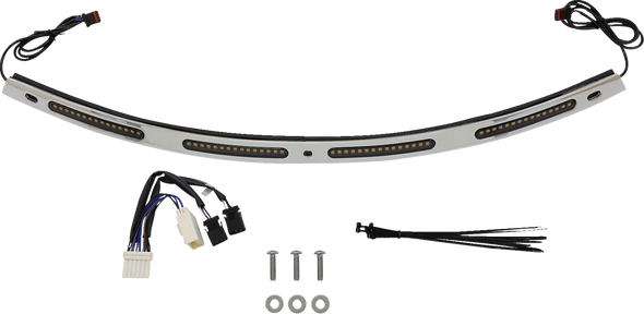 Custom Dynamics Genesis« 4 Dynamic Led Batwing Windshield Trim Cdwt2Seq05C