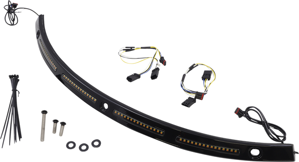 Custom Dynamics Genesis« 4 Dynamic Led Batwing Windshield Trim Cdwt2Seq14B