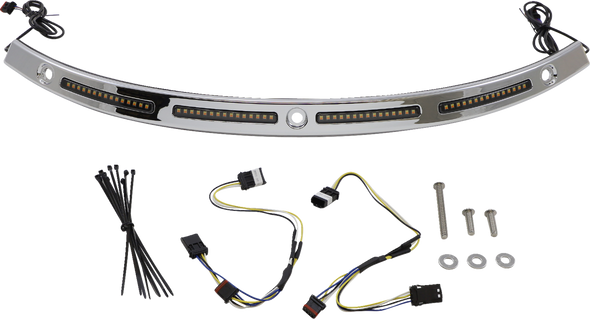 Custom Dynamics Genesis« 4 Dynamic Led Batwing Windshield Trim Cdwt2Seq14C