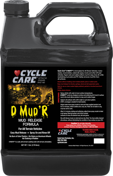 Cycle Care Formulas D Mud'R Mud Release Formula 28128