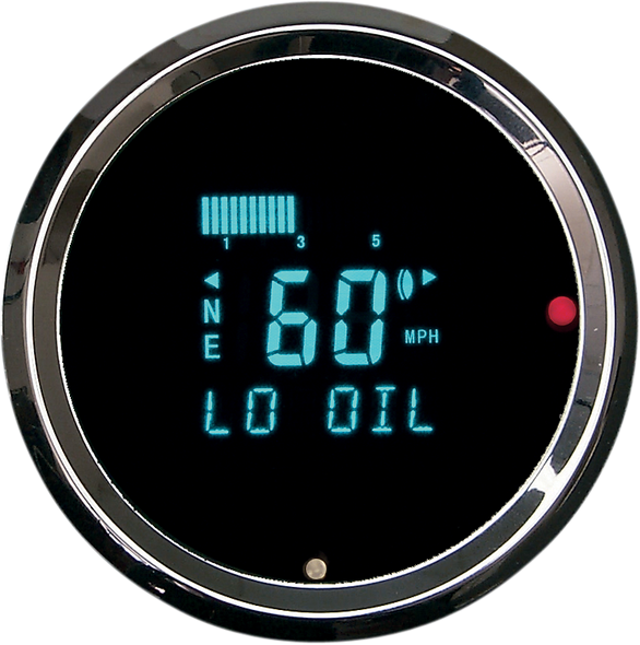 Dakota Digital 3011 Round Performance Speedometer With Indicators Hly3011