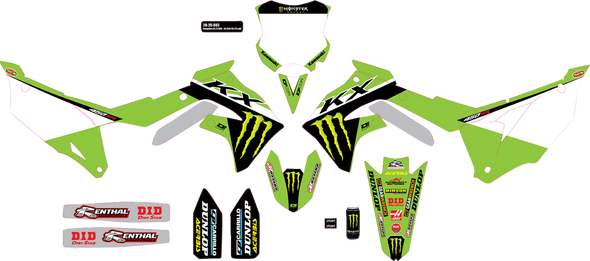 D'Cor Visuals Complete Graphics Kit Monster Energy 2020803