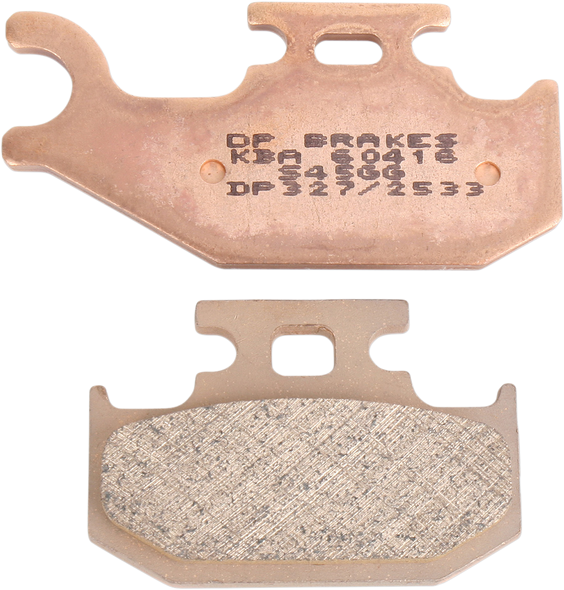 Dp Brakes Atv Utv Sintered Metal Brake Pads Dp327