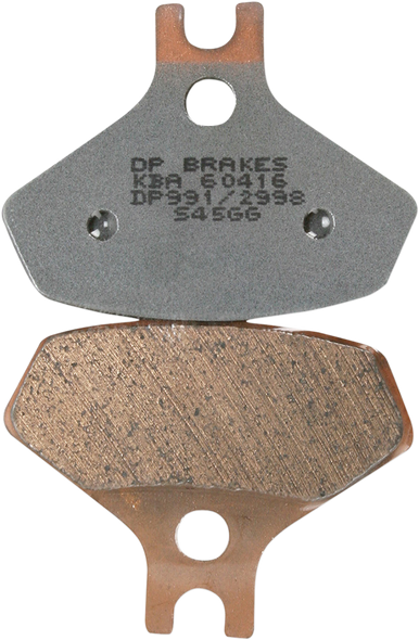 Dp Brakes Atv Utv Sintered Metal Brake Pads Dp991