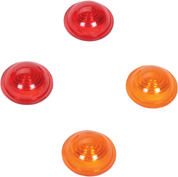 DRAG SPECIALTIES Custom Bullet Marker Lights Lens Kit 2020-0122