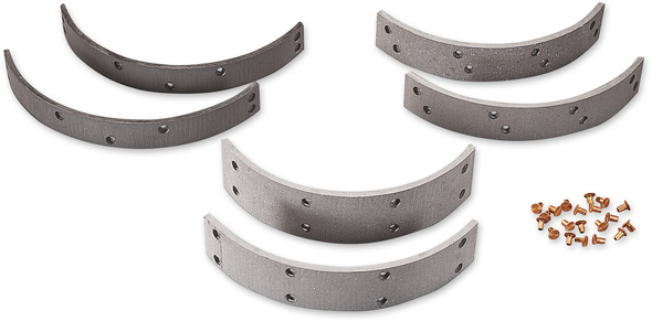 DRAG SPECIALTIES Brake Linings and Rivets Kit DS-325396