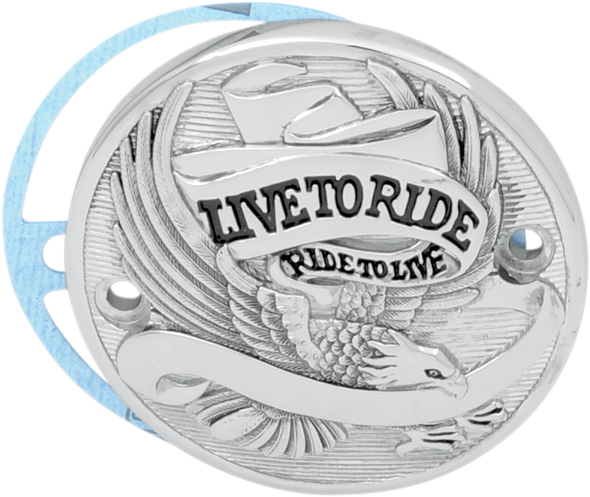 DRAG SPECIALTIES Live To Ride Points Cover 0940-0839