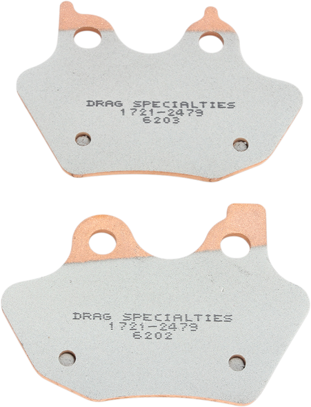 DRAG SPECIALTIES Sintered Metal Harley Buell Brake Pads 1721-2479