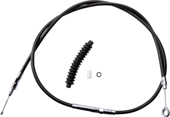 DRAG SPECIALTIES High-Efficiency Black Vinyl Clutch Cable 0652-1426
