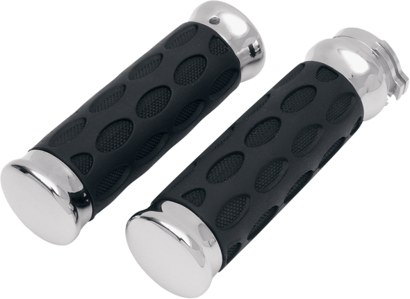 DRAG SPECIALTIES Custom Rubber Grips 0630-0372