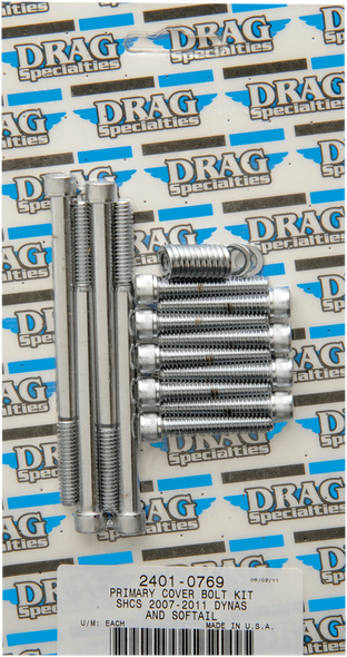 DRAG SPECIALTIES Bolt Set 2401-0769