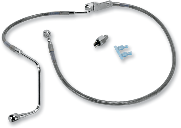 DRAG SPECIALTIES Stainless Steel Brake Line Kit 1741-2944