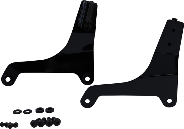 DRAG SPECIALTIES Sissy Bar Side Plates 1504-0069