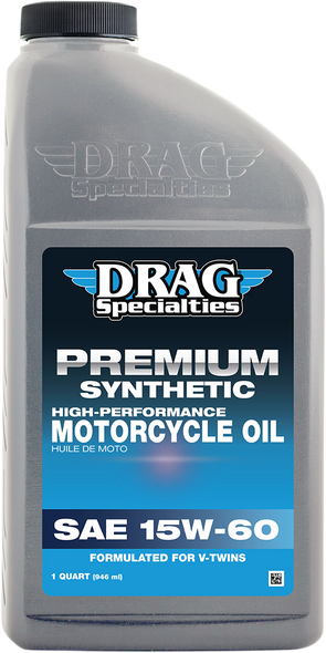 DRAG SPECIALTIES OIL V-Twin Fully Synthetic Engine Oil 3601-0782