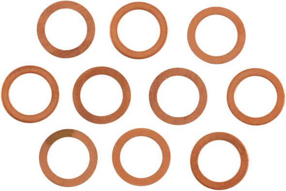 Eastern Motorcycle Parts Copper Crush Washers For Wheel Cylinder Bolt A4174458