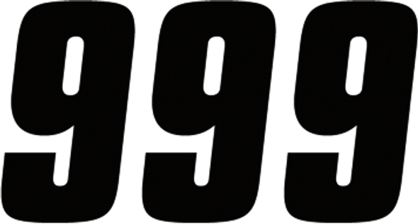 Factory Effex Number Stickers 890009