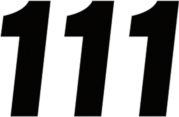 Factory Effex Number Stickers 890081
