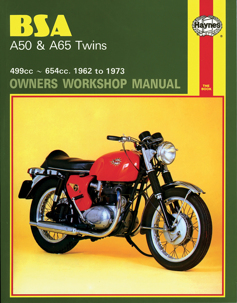 Haynes Motorcycle Repair Manual Bsa, Motorcycle M155