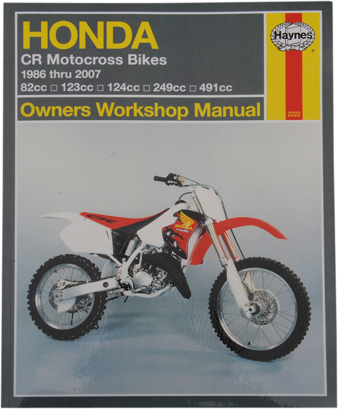 Haynes Motorcycle Repair Manual Honda, Motorcycle M2222