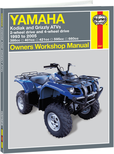 Haynes Atv Service & Repair Manual M2567