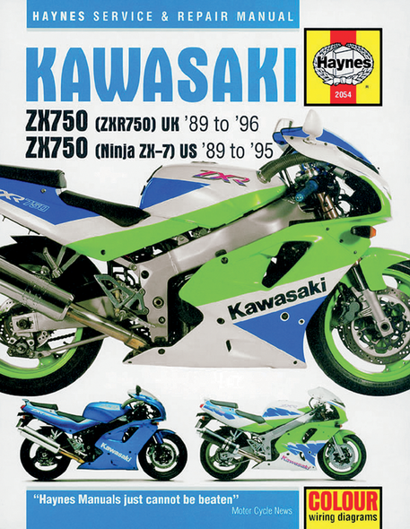 Haynes Motorcycle Repair Manual Kawasaki, Motorcycle M2054