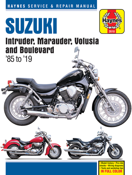 Haynes Motorcycle Repair Manual Suzuki, Motorcycle M2618