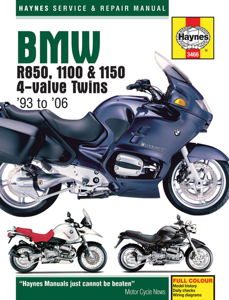 Haynes Motorcycle Repair Manual Bmw, Motorcycle M3466