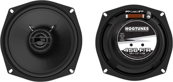 Hogtunes 5.25" Front And Rear Speakers 456F/R