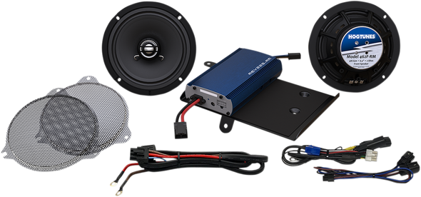 Hogtunes 225-Watt Amp 6-1 2" Front Speaker Kit G4 Sg Kitrm