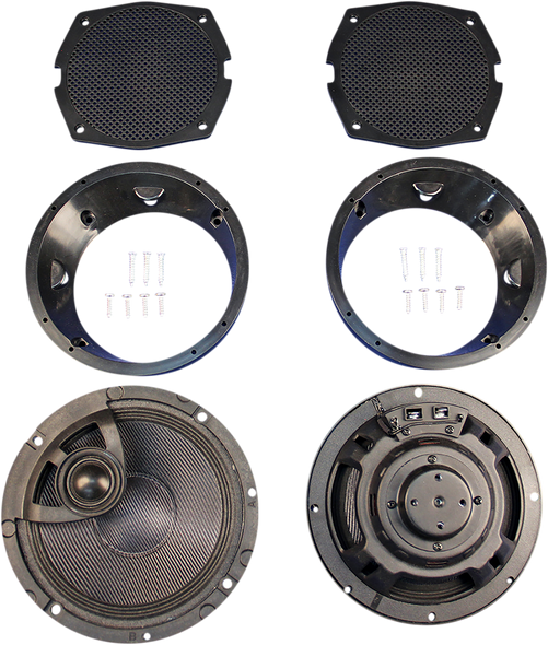 J & M Rokker« Xrp 6.58? Fairing Speaker Kit With Hi-Output Pei Tweeter Hc136582Twxrp