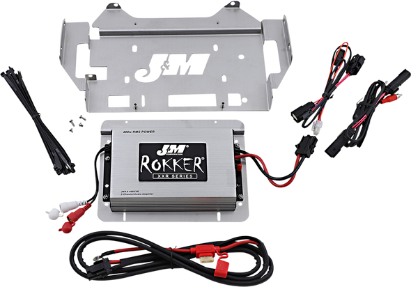 J & M 400W 2 Channel Amplifier Kit Jamp400Hc14St5