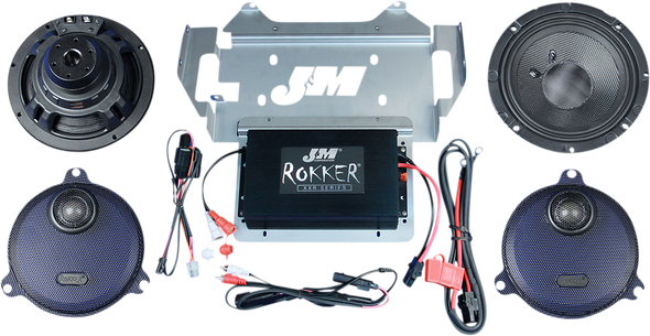 J & M Stage-5 Rokker« Xxr 400W Speaker Amplifier Kit 400Sp214Sgst5
