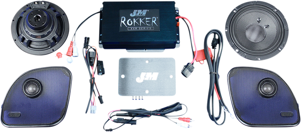 J & M Stage-5 Rokker« Xxr 400W Speaker Amplifier Kit 400Sp215Rgst5
