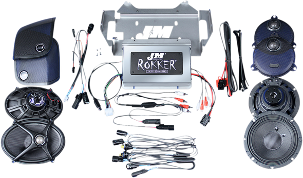 J & M Rokker Amplifier Speaker Kit Xxrk800Sp414Sg5