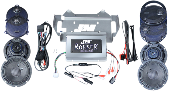J & M Rokker Amplifier Speaker Kit Xxrk800Sp414Ul5