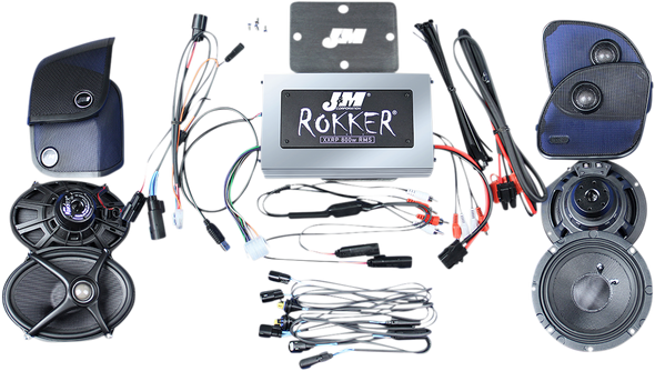 J & M Rokker Amplifier Speaker Kit Xxrk800Sp415Rcs
