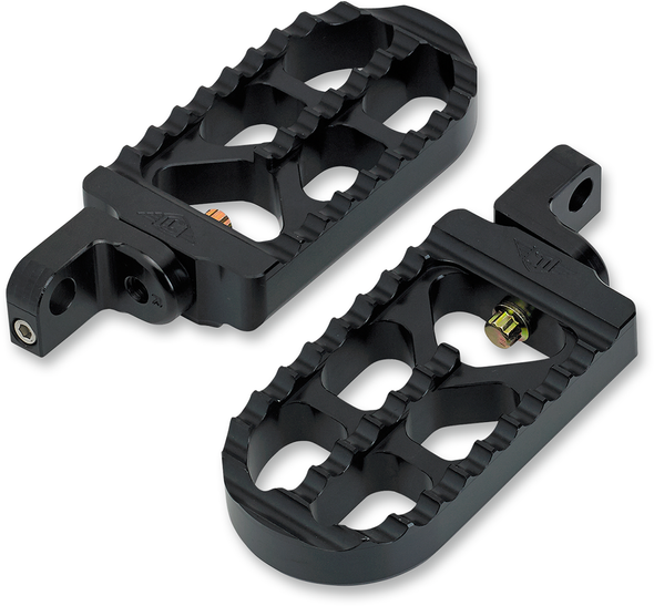 Joker Machine Adjustable Serrated Billet Footpegs 08563B