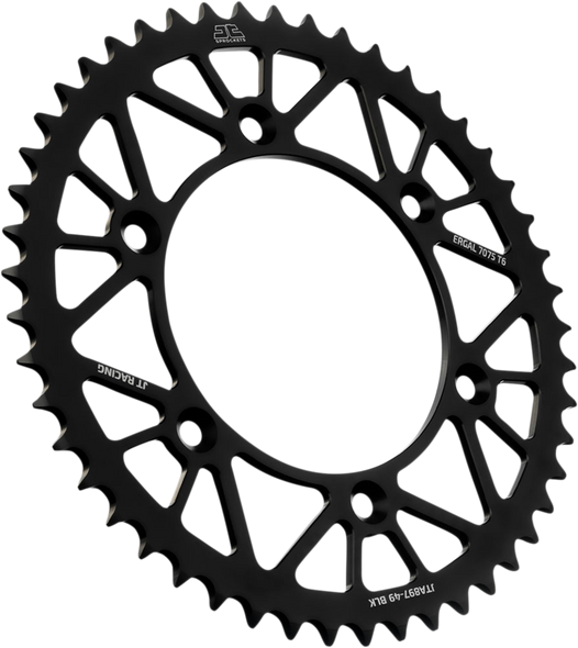 Jt Sprockets Racelite Aluminum Rear Sprocket Jta89749Blk
