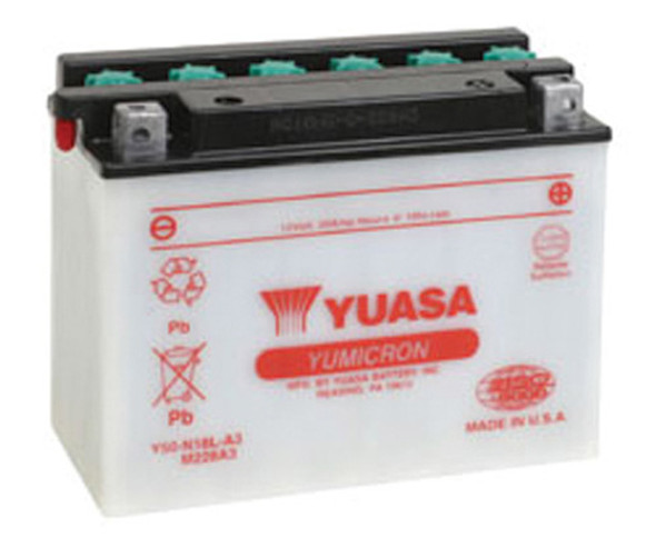 Yuasa Y50-N18L-A3 Yumicron-12 Volt Battery Yuam228A3
