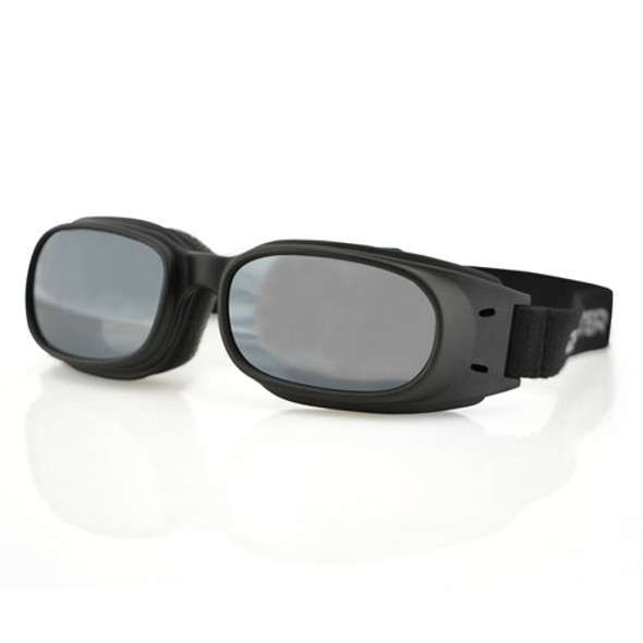 Balboa Piston Goggle Black Frame Smoked Reflective Lens Bpis01R
