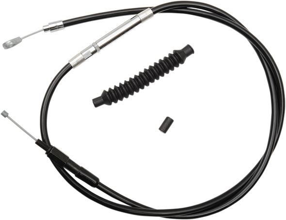 La Choppers Black Vinyl Clutch Cable La8110C08B