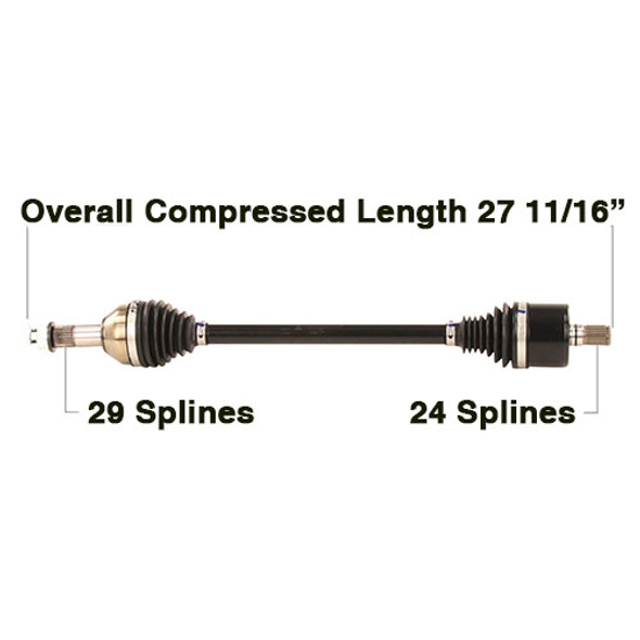 Tytaneum Cv Axle Heavy Duty Replacementcan-Am Can-6086Hd