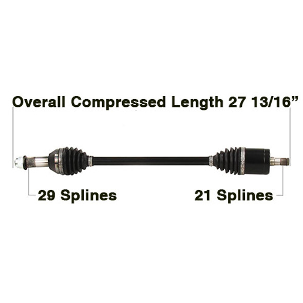 Tytaneum Cv Axle Heavy Duty Replacementcan-Am Can-6081Hd