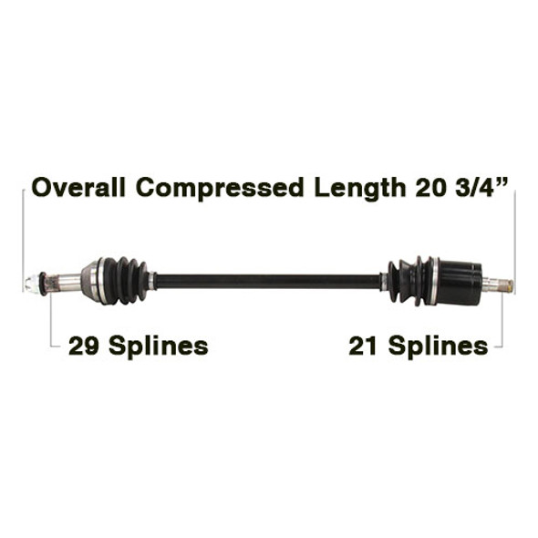 Tytaneum Cv Axle Heavy Duty Replacementcan-Am Can-6079Hd